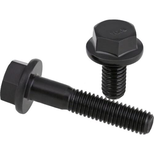 GB5789 10.9 external hexagonal flange screw flange hexagonal bolt M5M6M8 20Pcs