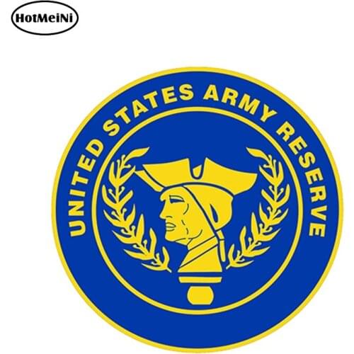 HotMeiNi 12cm x 12cm US Army Reserves Seal Insignia Patch Vinyl Graphics Decal Sticker Car Bumper Window