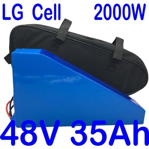 48V 1000W 1500W 2000W ebike battery pack 48V 35AH electric bicycle battery 48v 35ah Lithium ion battery use sanyo/samsung cell