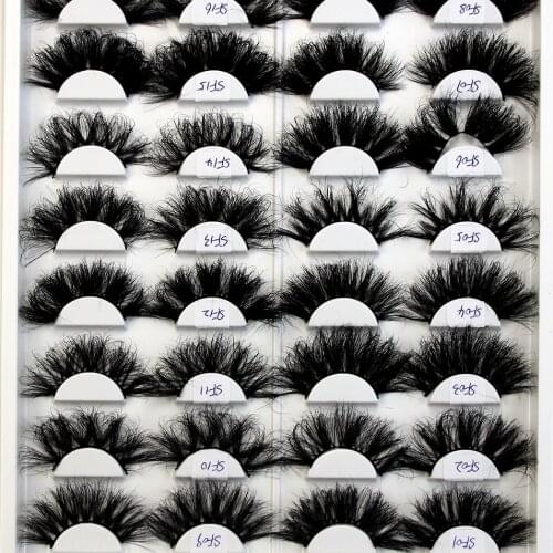 NEW 1pair Eyelashes Thick Fluffy Mink Lashes Cruelty Free Short Natural Lashes Handmade Fake Eyelashes Makeup Mink Eyelashes