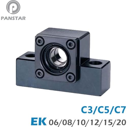 PANSTAR Support Unit EKEF Professional EK05 06 08 fixed-side C7 C5 C3 for ballscrew TBI sfu 0801 1002 1004 Premium CNC Parts End
