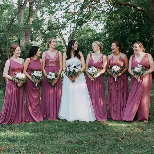 Bridesmaid Dresses Long Ever Pretty Women Elegant Dresses For Weddings Party Guest Gowns Vestido De 2020