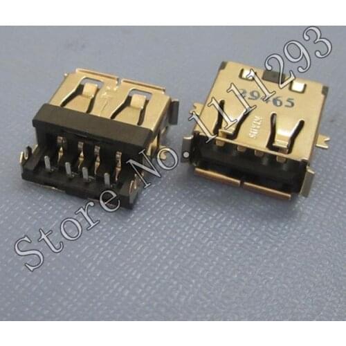 20pcs/lot 2.0 USB Jack Socket Connector for Lenovo ThinkPad X200 X200T X200S X201 X201I X201S X201T X60 USB port