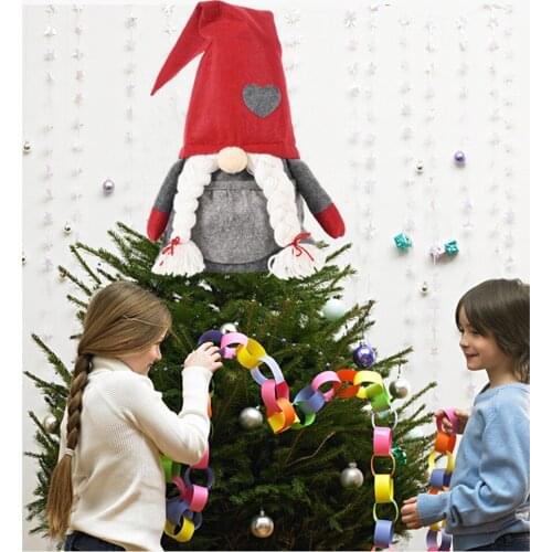 Christmas Decoration Pendant Faceless Gnome Santa Xmas Tree Hanging Cute Mini Gift Party Stylish Home Decoration Home Gift