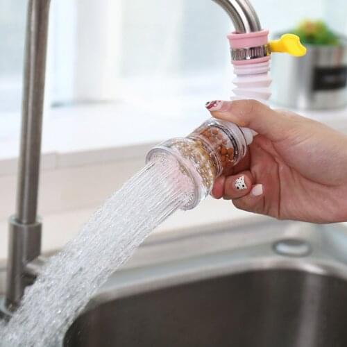 Kitchen Faucet Booster Shower Rotatable Kitchen Faucet Spray Head Tap Splash Filter Nozzle Faucet Adapter Bubbler Accessories