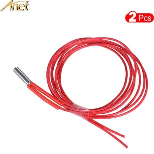 2 Pcs/Lot 3D Printer Parts Heating Tube 1M Length for Anet A6/A8/A2/A3 3D Printer MakerBot RepRap UP Mendel I3 3D Printer