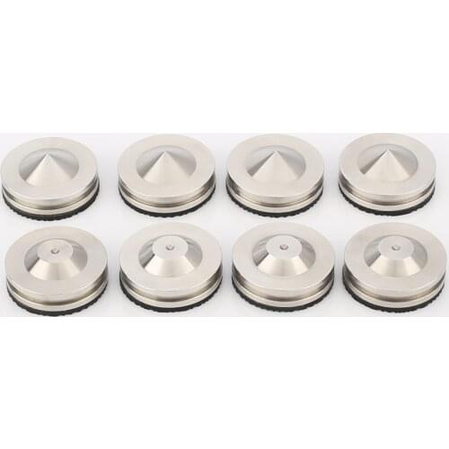 4PCS ISF0006 28mm Stainless Steel HiFi audio Speaker Isolation Spike Stand Feet Pads Base