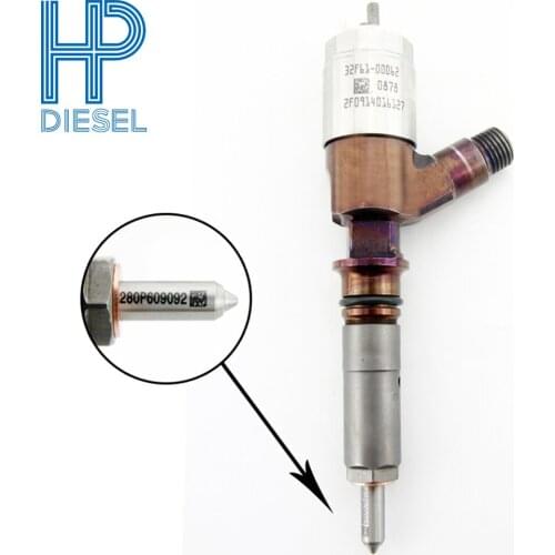 6pcs/lot Common rail injector 326-4700 with New type for C6.4 engine, diesel fuel injector 3264700 suit for CAT320D excavator