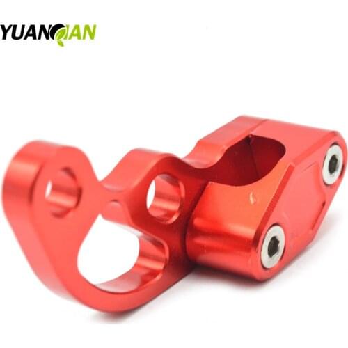 Motorcycle accessory CNC brake cable line clam rear/front For yamaha t-max 530 500 kawasaki honda cbr 600 f4 cbr 600 f4i crf 450