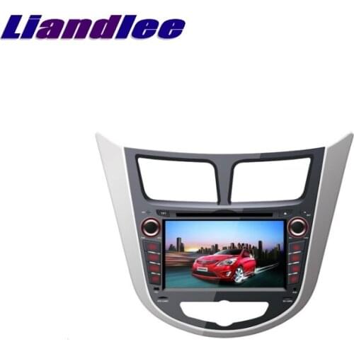 For Hyundai Fluidic Verna i25 Accent RB LiisLee Car Multimedia TV DVD GPS Audio Hi-Fi Radio Original Style Navigation Advanced