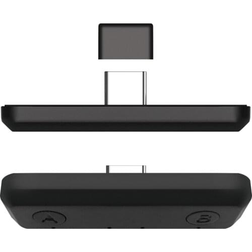 Wireless Adapter USB Type-C Bluetooth-compatible Transmitter VF Audio MIC Receiver for Nintend Switch PS4 PC Converter