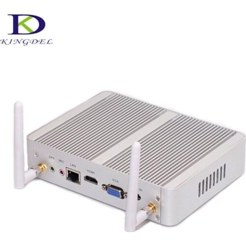 Kingdel Intel N3150 Quad Core Intel Core i3 4005U in Mini PC Windows10 Desktop Computer 2GHz Intel HD Graphics 550 HTPC HDMI VGA