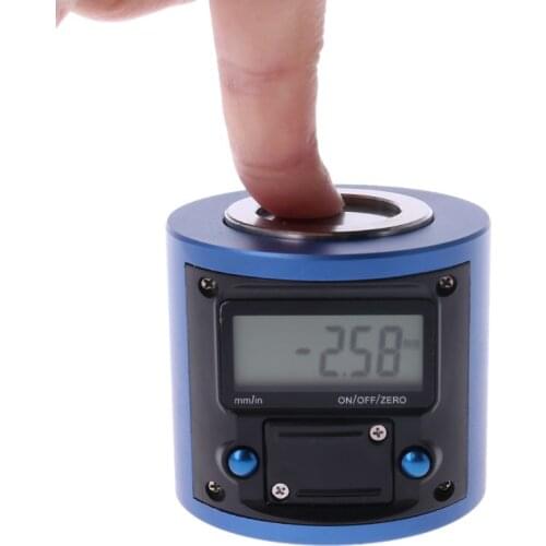 Digital Magnetic Z Axis Tool Dial Zero Pre Setter Gage Offset CNC Metric Inch 0.01mm/0.0005"