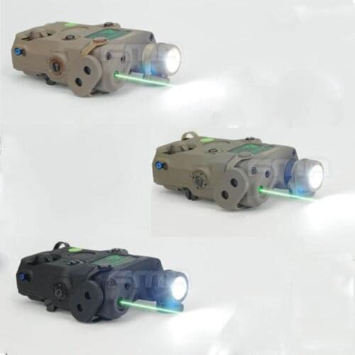 FMA PEQ-15 Green Laser With IR Lenses + White Light LED Upgrade Version BK/DE/FG