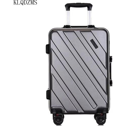 KLQDZMS 20’’24 Inch Cabin Rolling Luggage Business Travel PC Colorful Suitcase Carry On Spinner Wheels