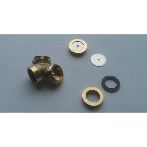 M14*1.5 Brass Dual-nozzles spray nozzle Lawn garden sprinkler heads water spray head