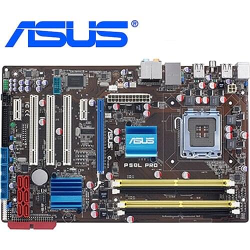 ASUS P5QL PRO Motherboards LGA 775 DDR2 16GB For Intel P43 P5QL PRO Desktop Mainboard Systemboard SATA II PCI-E 2.0 X16 Used