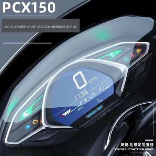 Motorcycle Speedometer Scratch TPU Protection Film Scooter Dashboard Screen Instrument Film for Honda PCX 150 PCX150