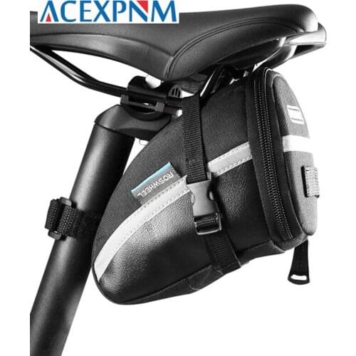 New Black Cycling Bag Bicycle Bagaddle Bag Seat Storage Bags For Bicycle Accessories Tail Pouch Cycling Bike Rear Bolsa Bisiklet