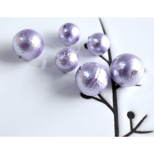 Wholesale Japanese cotton pearl purple red 6/8/10/12/14/16/18/20mm 14x18 water drop jewelry making DIY for women