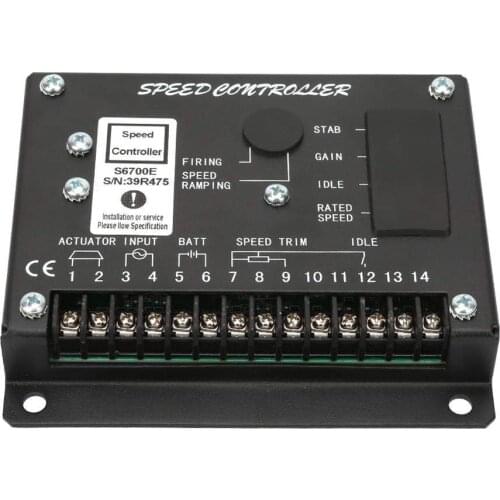 Engine Speed Controller S6700E, Speed Governor Control S6700E