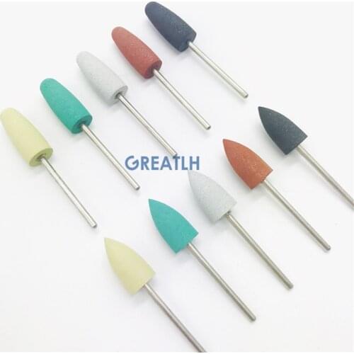 Dental lab burs polishing dental lab diamond burs dental silicone rubber for Teeth whiten polishing