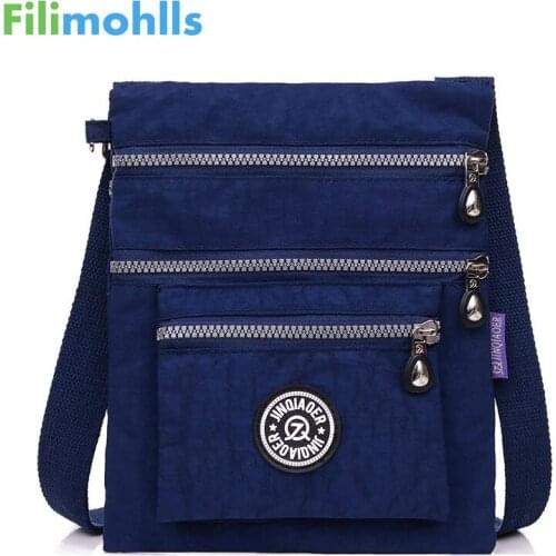Waterproof Nylon Women Messenger Bags Small Purse Shoulder Bag Female Crossbody Bags Handbags High Quality Bolsa S1808