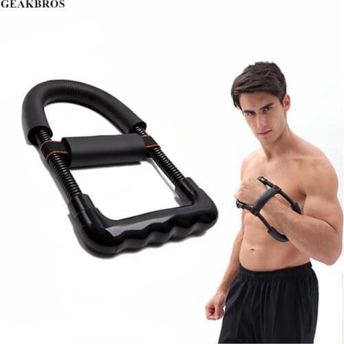 Hand Grip Wrist Forearm Exerciser Strength Training Body Workout Equipment Muscle Strengthen, Reduce Pain & Speed Up Recovery