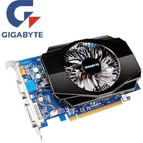 GIGABYTE GT630 1GB Video Card GV-N630-1GI D3 128Bit GDDR3 Graphics Cards for nVIDIA Geforce GT 630 HDMI Dvi Used VGA Cards