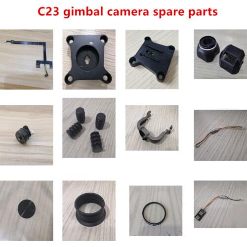 YUNEEC H520 PLUS C23 gimbal camera spare parts shock absorber ball Upper and lower slot cover UV lens Dustproof rubber ring etc