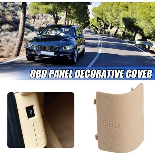 Protective Shell Casing Diagnostic System 51439190686 for BMW F25 X3 F26 X4 OBD Plug Cover Kick Panel Trim Cap
