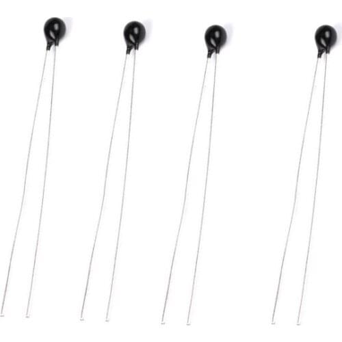 20pcs Thermistor NTC MF52 103 3950 10K ohm B Value 3950k 5% Thermal Resistor