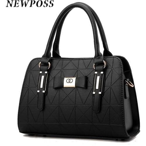 2020 Sweet Handbags for Women New Fashion Designer PU Leather Shoulder Bags Female Top-Handle Tote Crossbody Messenger Bag