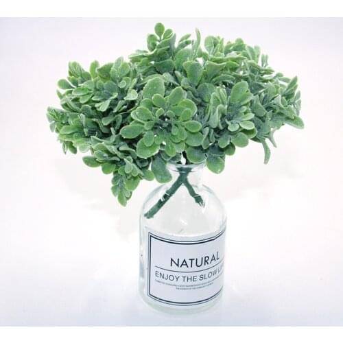 6 pieces artificial plant grass wedding wreath Christmas decoration accessories artificial flowers