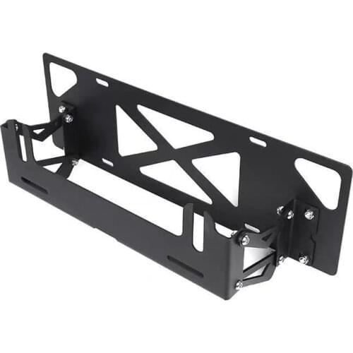 Car-styling Adjustable Car License Plate Frame Holder Auto Number Plate Mount Bracket for ford for unverisal vehicle