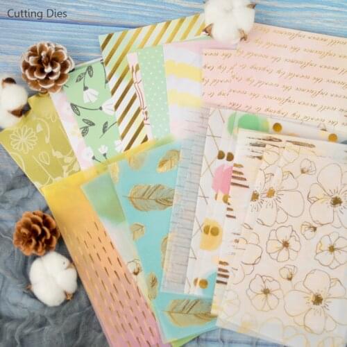 16sheets/lot Forest Pattern Background Paper Pad 21x14cm For Scrapbooking DIY Happy Planner Card Making Journal Project