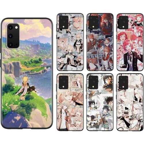 Funda Genshin Impacts Game For Samsung Galaxy A01 A11 A12 A21 A21S A31 A41 A42 A51 A71 A32 A52 A72 A02S UW Phone Case