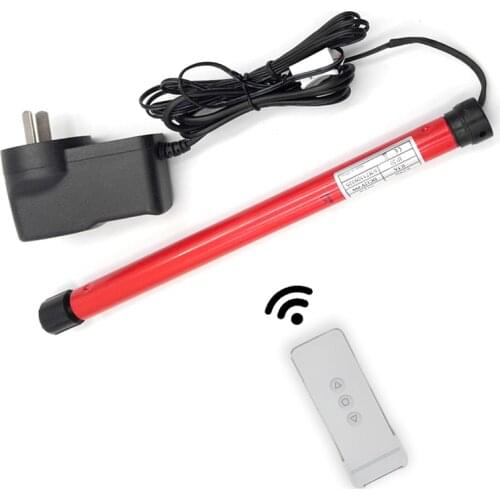 Electric Roller Shade Motor 20mm Tube DC12V RF433 Tubular Electric Curtain Engine Rolling Blind Motor Work with Broadlink