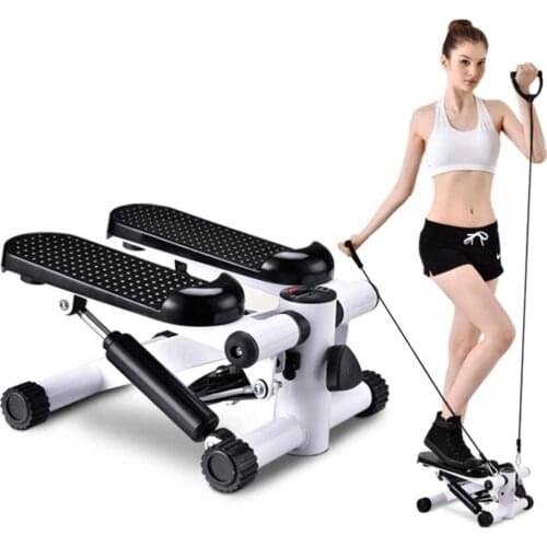 2021 Running Machine Stepper Elliptical Trainer Mini Aerobic Stepper Pedal Exerciser Legs Muscle Training Exerciser Treadmill