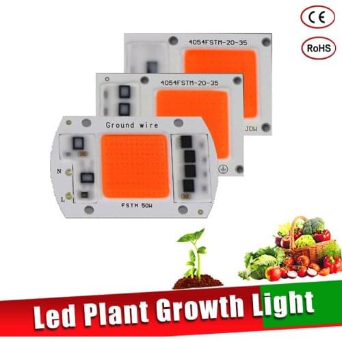 LED Lamp COB Led Grow Light Full Spectrum Flower Lamp Phyto Lamp 220V 240V 50W-20W LED Grow Lamp For Indoor Plant Seedling