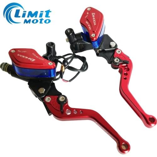 1 PCS Motorcycle 22mm 7/8'' Handlebar Hydraulic Clutch lever Brake Pump Master Cylinder For Yamaha Kawasaki Suzuki Honda