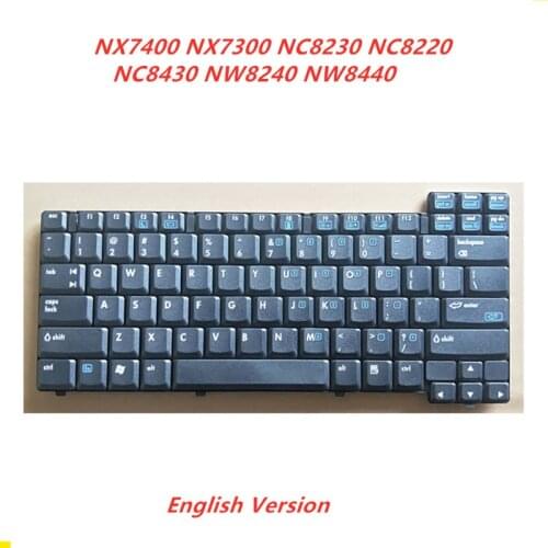 Laptop English Keyboard For HP NX7400 NX7300 NC8230 NC8220 NC8430 NW8240 NW8440 Notebook Replacement layout Keyboard
