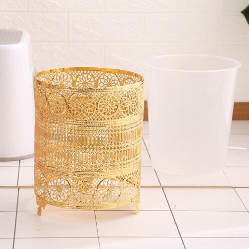 Glass Vase Decoration European style model room home decoration living room decoration flower arrangement handicraft 26cm * 21cm