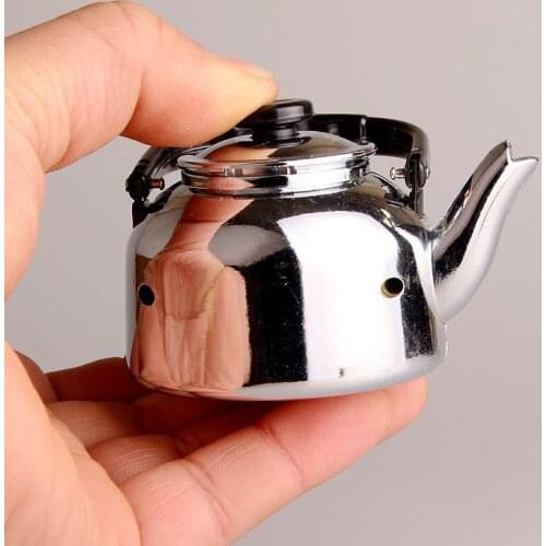 New Creative Compact Jet Gas Lighter Cigarette Accessories Teapot Lighter Inflated Butane Kettle Lighter Gadgets For Man