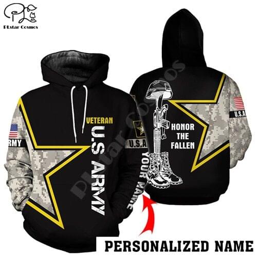 PLstar Cosmos Newest US Military Army suit Soldier Camo Pullover NewFashion Tracksuit 3DPrint Zip/Hoodies/Sweatshirts/Jacket A16