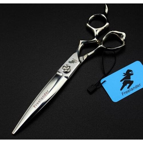 Customize New Upscale Germany 440c 7 inch Willow cut hair scissors cutting barber tools makas hot shears hairdressing scissors