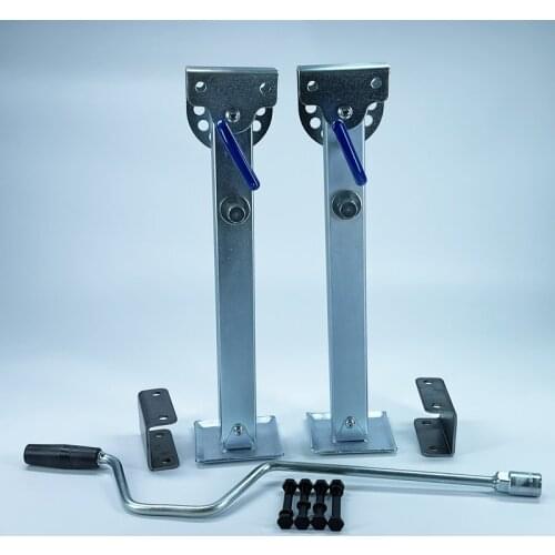 Stabilser Legs Drop Down With Plate 460mm Caravan parking legs Motorhome Camping RV Trailer, prop stands