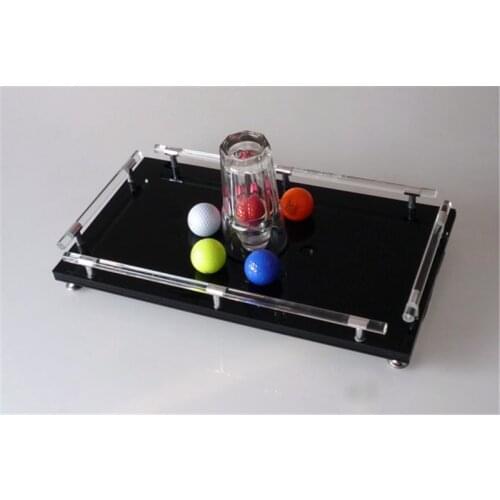 Hole In One Magic Tricks Selected Ball Into Glass Tour De Magie Magician Stage Illusion Gimmick Props Funny Mentalism