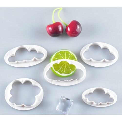 Oval Cake Molds Clouds Plastic Mould Creative Chocolate Mold Kitchen Gadget Cake Decorating Tools baking mould kitchen tools