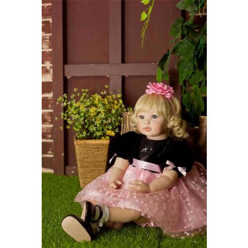 Bebe doll Simulation and lovely princess hair doll, gifts, photography props